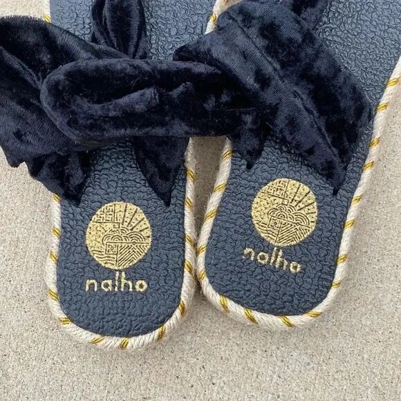 Nalho Ganika Velvet Sandals  - Picture 5 of 9